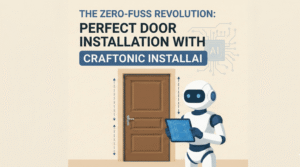 Perfect door installation with Craftonic Ai