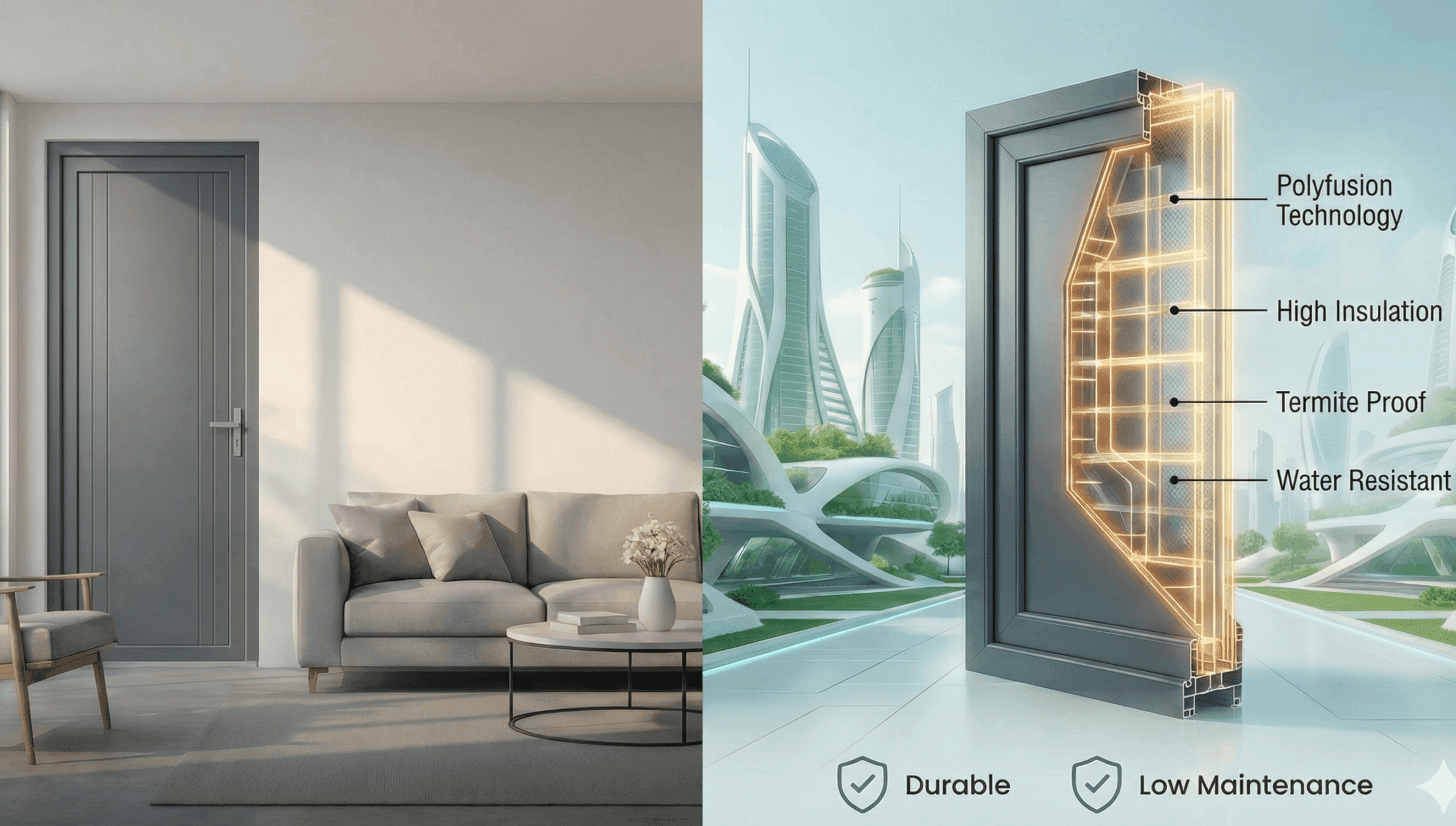 Doors are durable for future home design